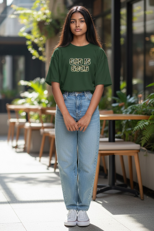 Kids "God Is Good" Tee — Christian Faith Shirt for Boys & Girls