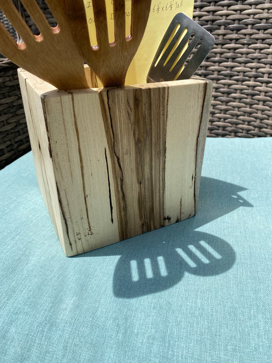 Wooden Vase Wooden Utensil Holder tissue Holder Wooden Art
