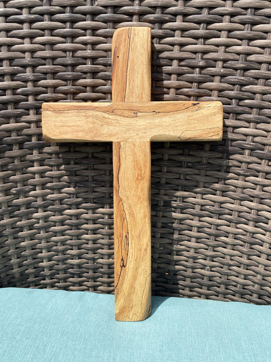 Rustic cross Baptism gift wedding gift anniversary gift wooden cross art wooden art sculpture
