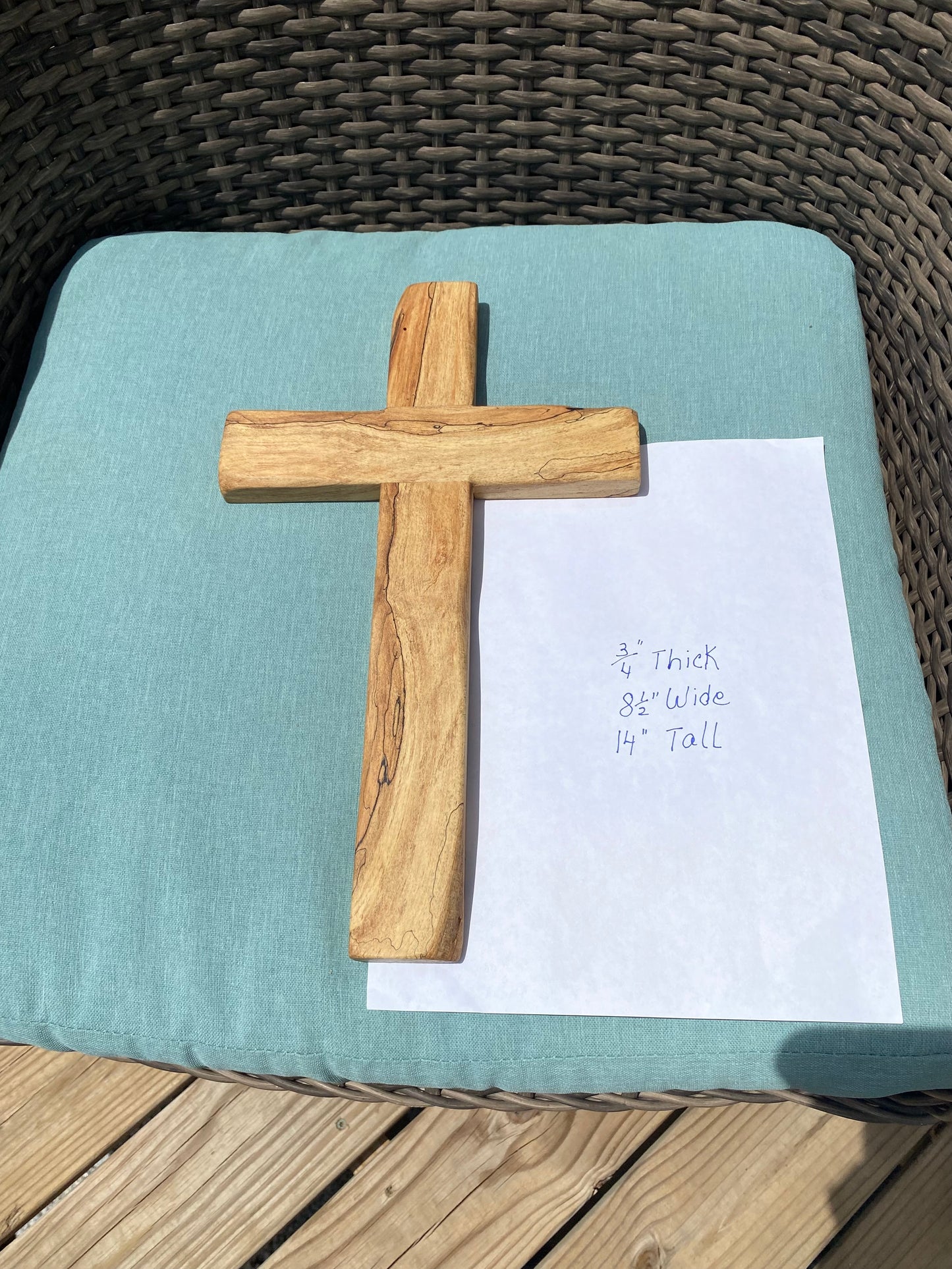 Rustic cross Baptism gift wedding gift anniversary gift wooden cross art wooden art sculpture