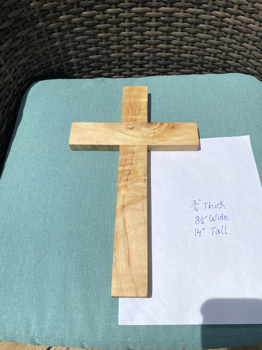 Rustic cross Baptism gift wedding gift anniversary gift wooden cross art wooden art sculpture