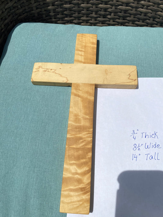 Rustic cross Baptism gift wedding gift anniversary gift wooden cross art wooden art sculpture
