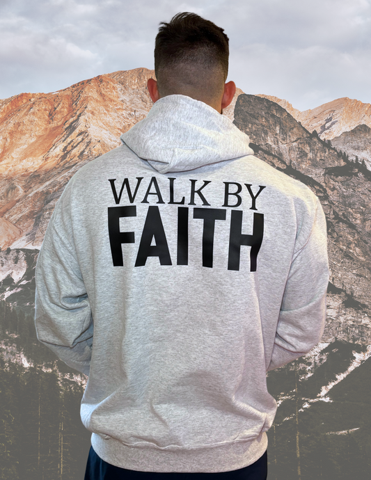 Walk by faith 2 Corinthians 5:7 Hoodie