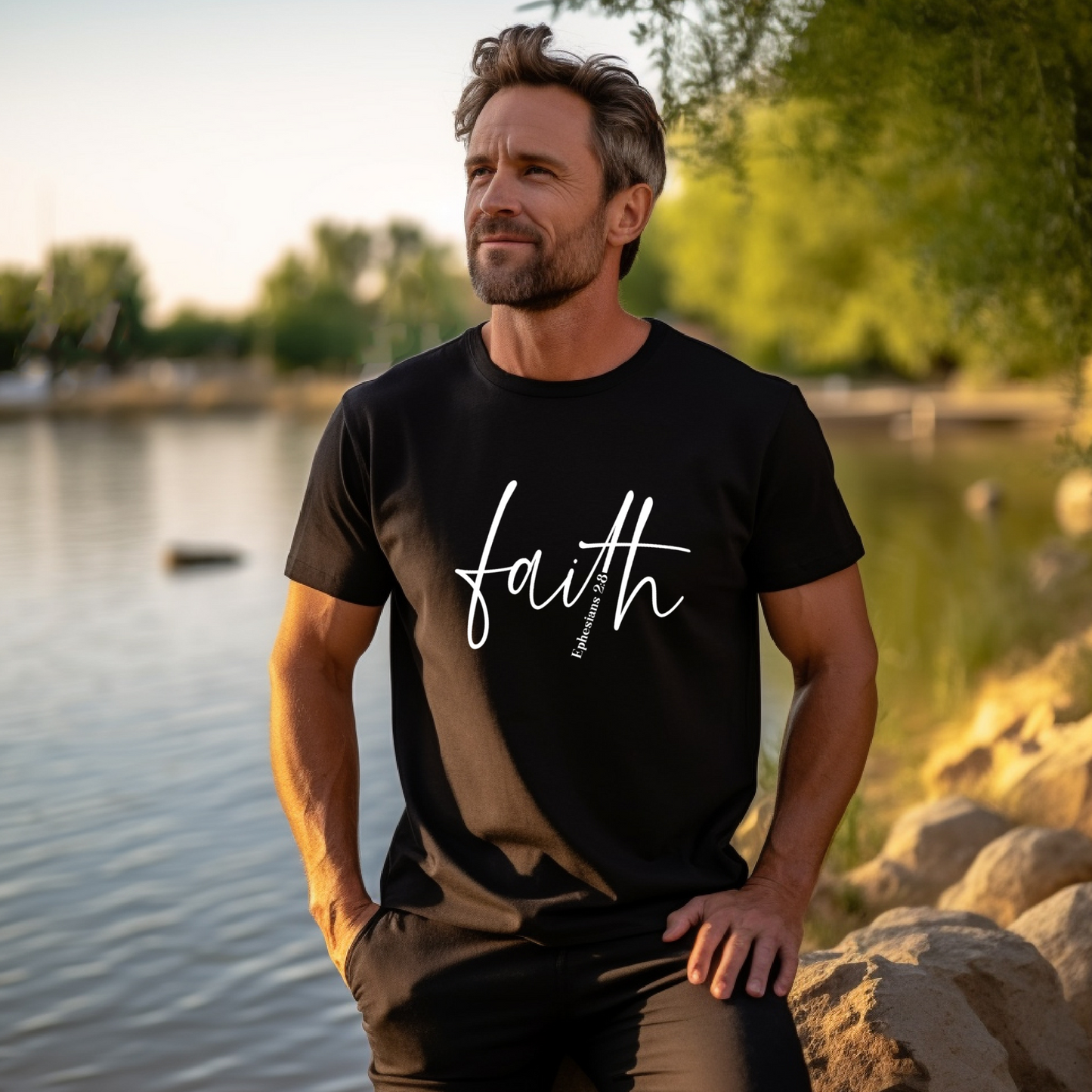 Faith Ephesians 2:8 T-Shirt