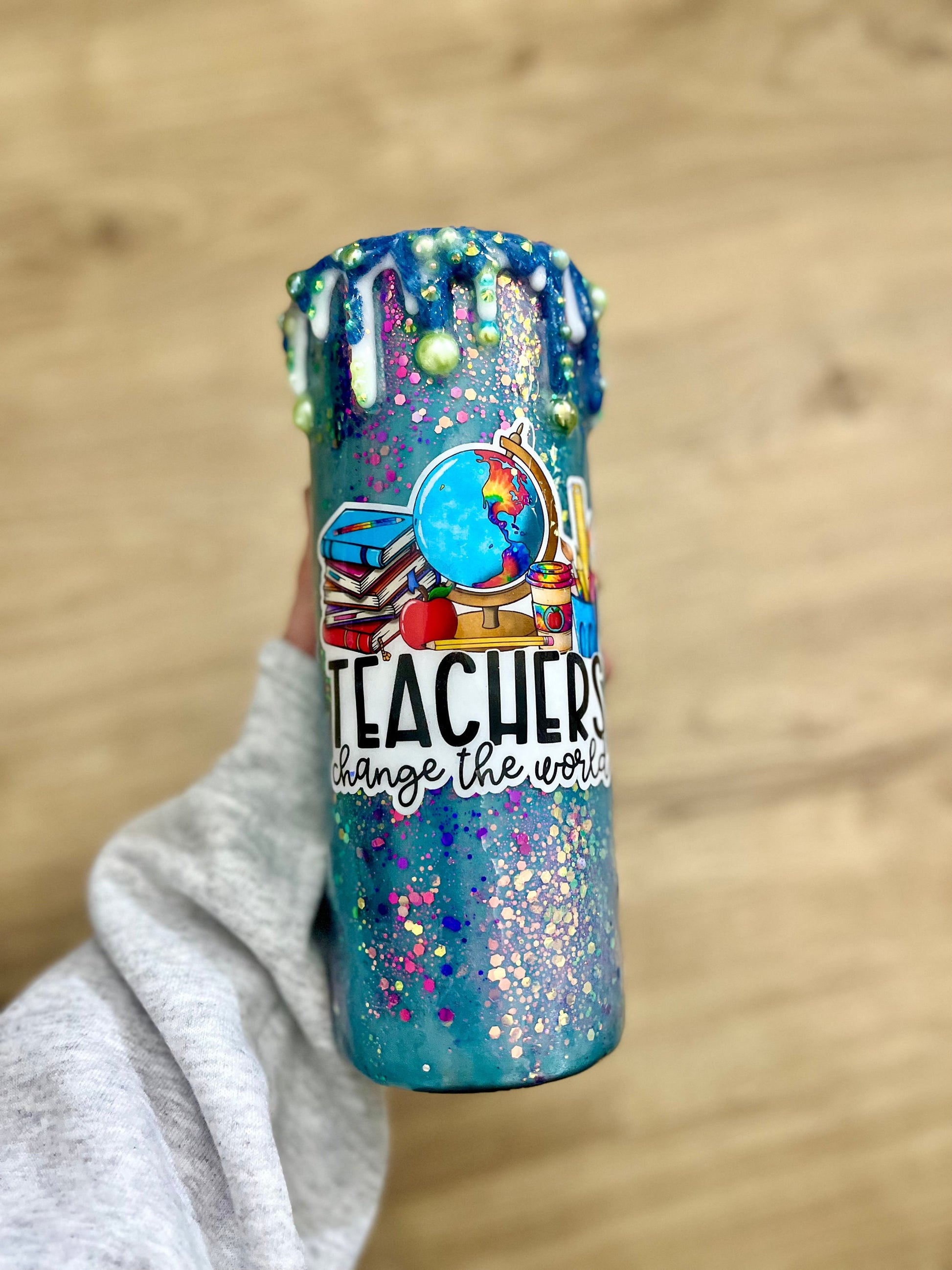 Teacher Tumbler Teachers Change the world Teachers Teacher Gift Teacher Christmas Gift Teacher