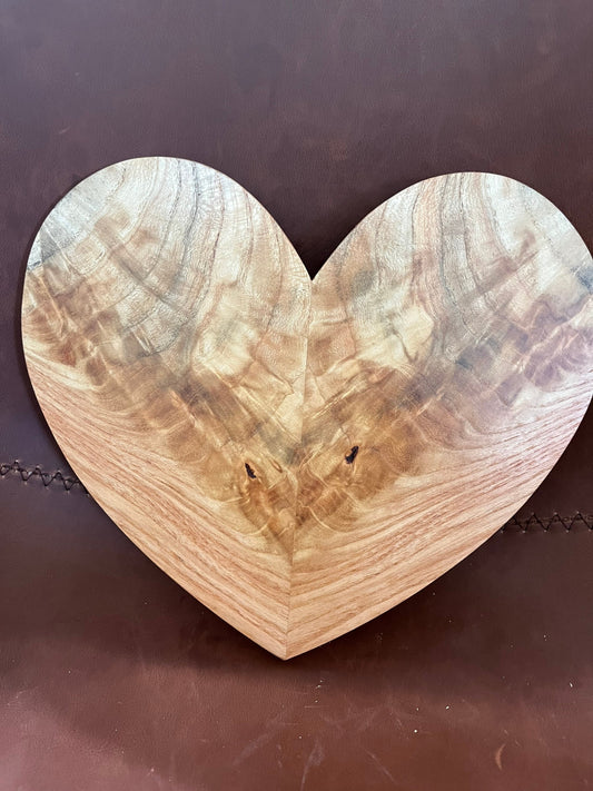 Wooden heart wooden art abstract art wall hanging heart wooden heart with hanging strip