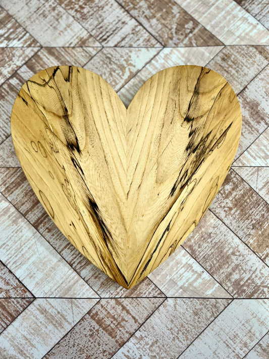 Wooden heart wooden art abstract art wall hanging heart wooden heart with hanging strip