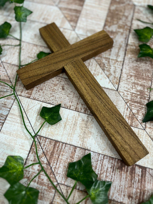 Baptism gift wedding gift anniversary gift wooden cross art wooden art birthday gift presents for her Fathers Day Valentines Day