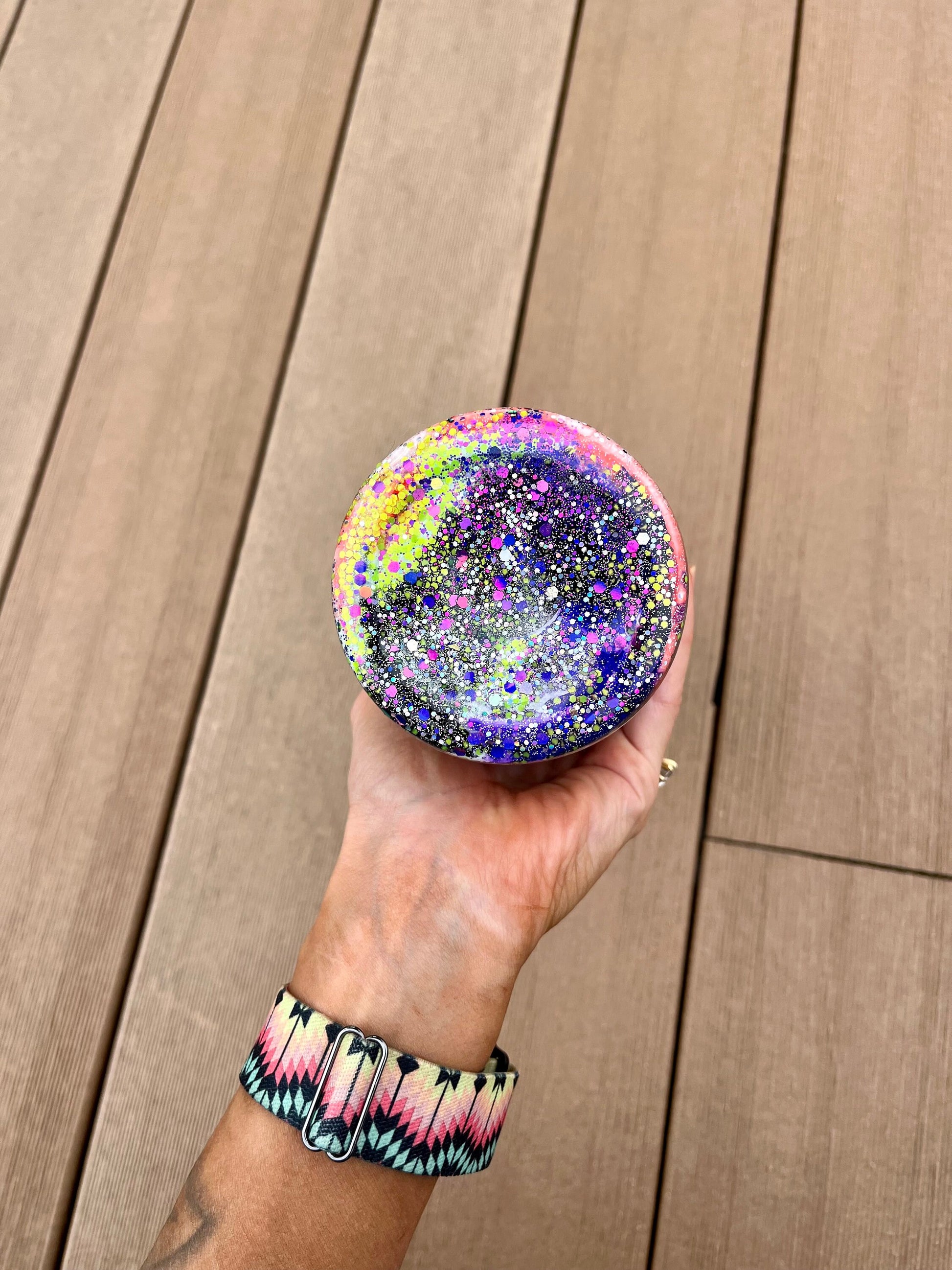 Halloween Tumbler Fall Tumbler Halloween Gnomes Tumbler Spooky Tumbler Trick or Treat Epoxy Glitter Halloween Tumbler Fall Tumbler 30oz.