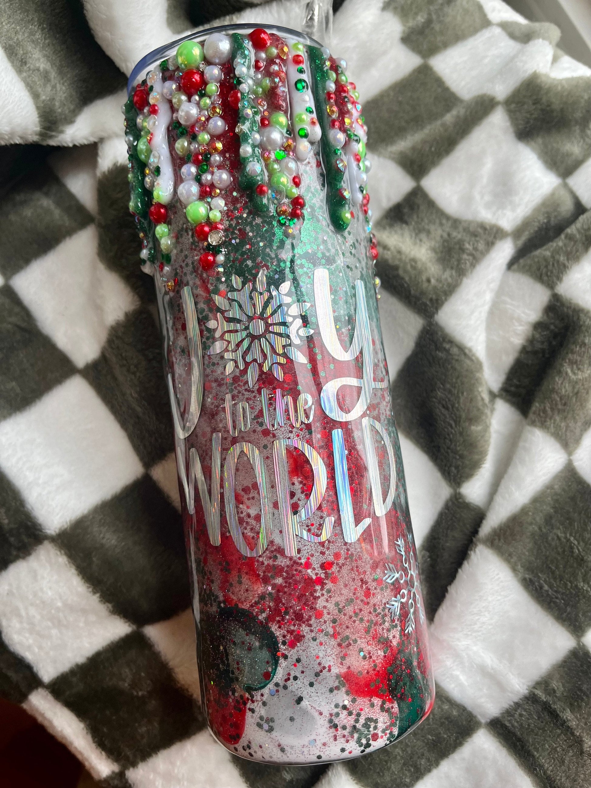 Merry and Bright Christmas Tumbler Epoxy Tumbler Christmas Gifts Christmas Coffee Cup Coffee Gifts Christmas Decor Merry Christmas Tumbler