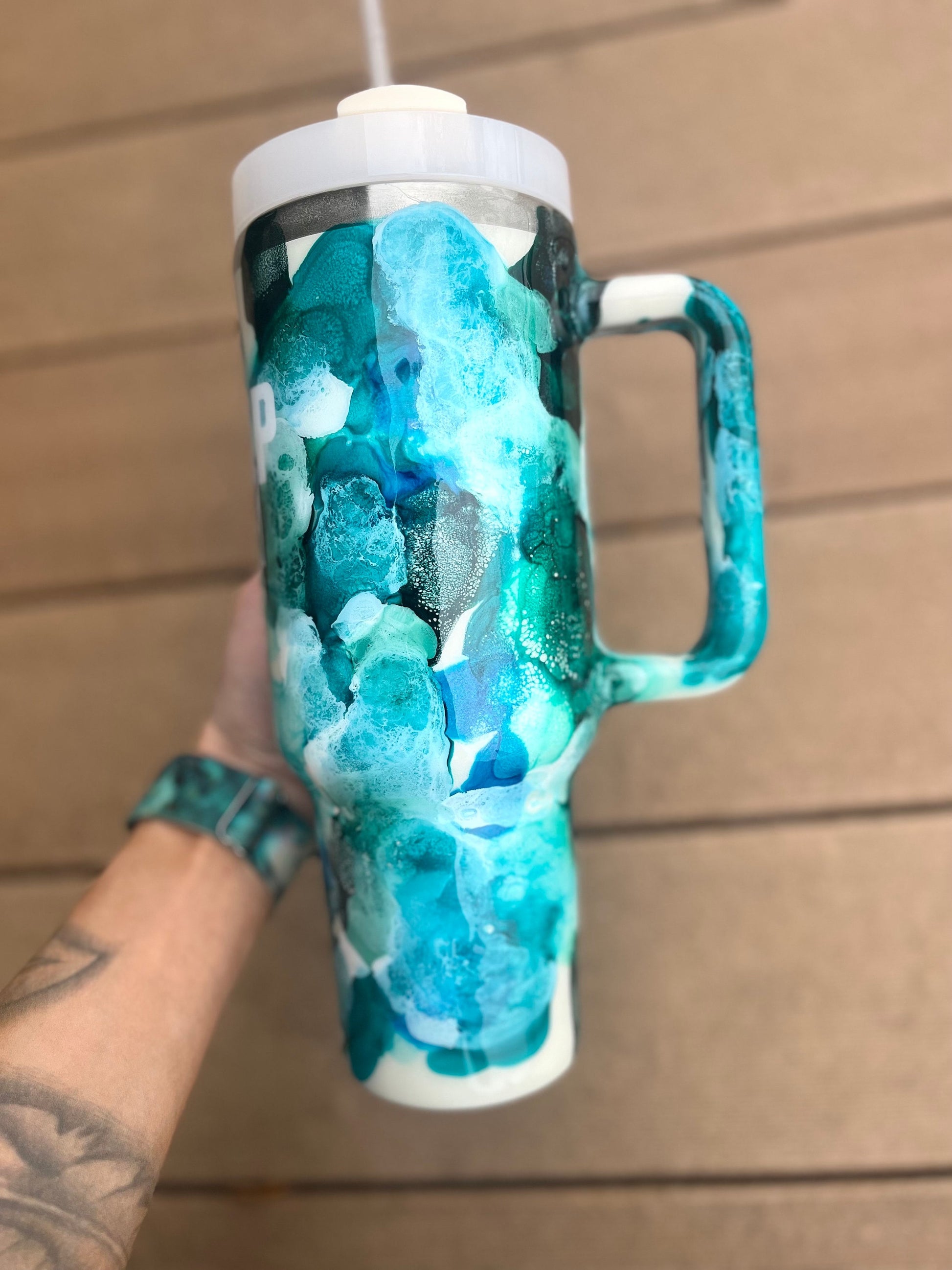 Rise Up And Pray 40oz Tumbler With Handle Tumbler 40oz Epoxy Tumblers Scripture Gifts Christian Gifts Bible Verse Cups Cup with Handle